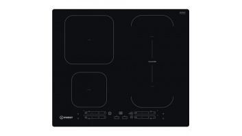 INDESIT | Hob | IB 65B60 NE | Induction | Number of burners/cooking zones 4 | Touch | Timer | Black