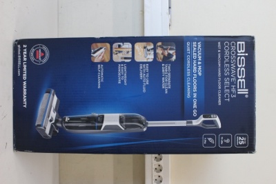 SALE OUT.  | Bissell | Vacuum Cleaner | CrossWave HF3 Cordless Select | Cordless operating | Handstick | Washing function | - W | 22.2 V | Operating time (max) 25 min | Black/Titanium/Bossanova Blue | Warranty 24 month(s) | UNPACKED, USED, SCRATCHED, NO L