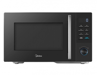 Midea MMO—AG25VB(BK) Microwave oven with Grill, 25 L, Digital control, Black