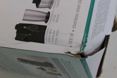 SALE OUT. Gorenje HBC807QB Blender, Hand, Power 800 W, Black | Gorenje | Blender | HBC807QB | Hand Blender | 800 W | Jar material Plastic | Jar capacity 0.5 L | Chopper | Black | DAMAGED PACKAGING