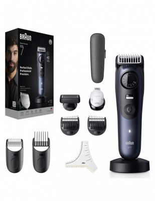 BRAUN Beard Trimmer BT7540 BLK/BLU