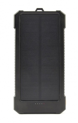 Gembird | Solar Power Bank | PB10-SOLAR-1 | 10000 mAh | Black
