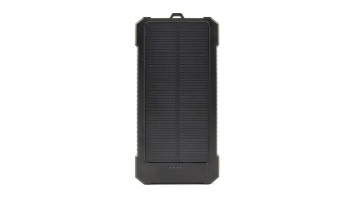 Gembird | Solar Power Bank | PB10-SOLAR-1 | 10000 mAh | Black