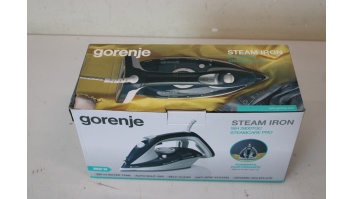 SALE OUT. Gorenje SIH2800TQC Steam Iron, Water tank 0,4 L, Continuous steam 35 g/min, Turquoise/White | Gorenje | Steam Iron | SIH2800TQC | Steam Iron | 2800 W | Water tank capacity 350 ml | Continuous steam 35 g/min | Steam boost performance 100 g/min | 