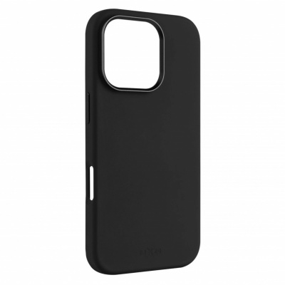 Fixed Back cover | Apple | iPhone 17 Pro Max | Liquid silicon | Black | MagFlow