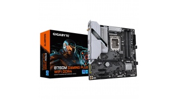 Gigabyte B760M GAMING PLUS WIFI DDR4 (rev. 1.0) | Processor family Intel | Processor socket LGA1700 | DDR4 | Supported hard disk drive interfaces SATA, M.2 | Number of SATA connectors 4