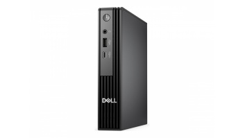Dell Pro Micro QCM1250 Core i3-14100T/16GB/512GB/Intel Integrated/Win11 Pro/ENG kbd/3Y ProSupport NBD Onsite Warranty