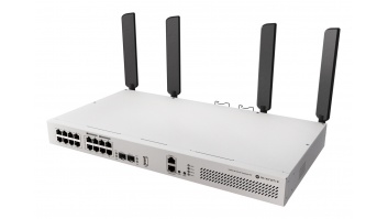 MikroTik Cloud Router Switch 418-8P-8G-2S+5axQ2axQ-RM with RouterOS L5 rackmount case