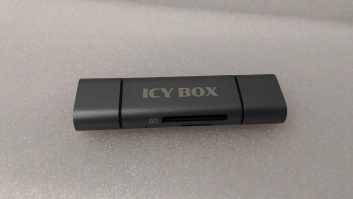 SALE OUT. Icy box IB-CR200-C  SD/MicroSD (TF) USB 2.0 card reader with Type-C and -A to micro USB (OTG) interface, anthracite | Raidsonic External card reader with multi-USB connector | USED, REFURBISHED | External | Micro SDHC, Micro SDXC, microSD 3.0 UH