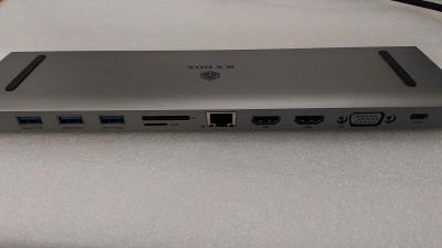 SALE OUT. Icy Box IB-DK2106-C USB Type-C Notebook DockingStation with triple video output | Raidsonic Icy Box Docking Station | IB-DK2106-C | VGA (D-Sub) ports quantity 1 | HDMI ports quantity 2 | Warranty 3 month(s) | USED, REFURBISHED, WITHOUT ORIGINAL 