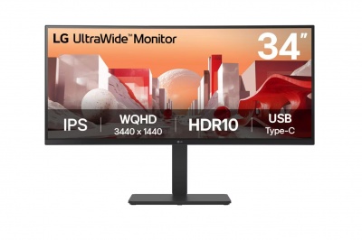 LG 34BA75QE-B | 34 " | IPS | 21:9 | 60 Hz | 5 ms | 3440 x 1440 pixels | 300 cd/m² | HDMI ports quantity 2
