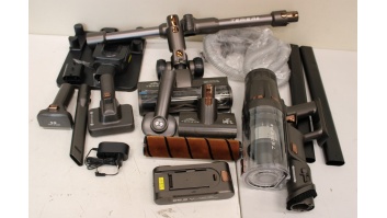 SALE OUT. ETA ETA524790000 Terier Handheld vacuum cleaner, Cordless, Operating time 80 min., Dust container 0.5 L, Black | ETA Vacuum Cleaner | ETA524790000 Terier | Cordless operating | Handstick | 500 W | 25.2 V | Operating time (max) 80 min | Brown | W