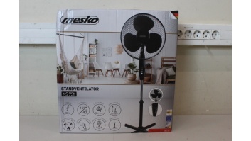 SALE OUT.  | Mesko | Fan | MS 7311 | Stand Fan | DAMAGED PACKAGING, SCRATCHED, BENT SUPPORT | Black | Diameter 40 cm | Number of speeds 3 | Oscillation | 45 W
