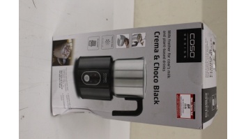 SALE OUT. Caso Crema & Choco Milk frother, LED Display, 360° base station, Black | Caso | Crema & Choco Milk frother | 01665 | 0,35 L | 500 W | Black | DAMAGED PACKAGING