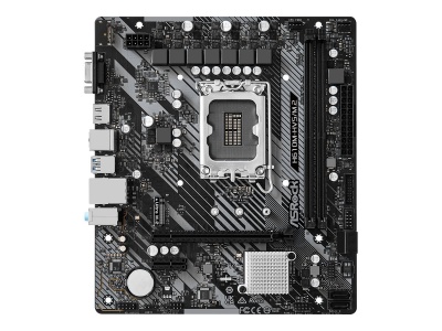 ASRock | H610M-HVS/M.2 R2.0 | Processor family Intel | Processor socket LGA1700 | DDR4 DIMM | Memory slots 2 | Supported hard disk drive interfaces SATA, M.2 | Number of SATA connectors 4 | Chipset H610 | Micro ATX