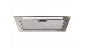 Whirlpool WCTH 63F LEB X Hood, Built-in, Width 51.4 cm, B, Max 435 m³/h, LED, Stainless steel
