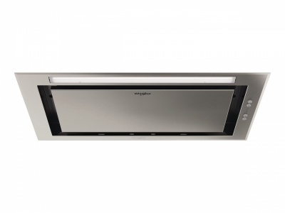 Whirlpool WCT3 63F LTX Hood, Built-in, Width 51.4 cm, B, Max 430 m³/h, LED, Inox