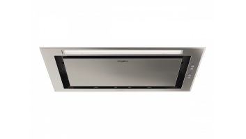 Whirlpool WCT3 63F LTX Hood, Built-in, Width 51.4 cm, B, Max 430 m³/h, LED, Inox
