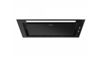 Whirlpool WCT3 63F LTK Hood, Built-in, Width 51.4 cm, B, Max 430 m³/h, LED, Black