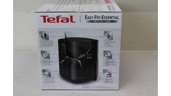 SALE OUT. Tefal EY130815 Essential Fryer, 3.5 L, Black | TEFAL Fryer | Essential EY130815 | Power 1400 W | Capacity 3.5 L | Black | DAMAGED PACKAGING, SCRATCHES ON BACK
