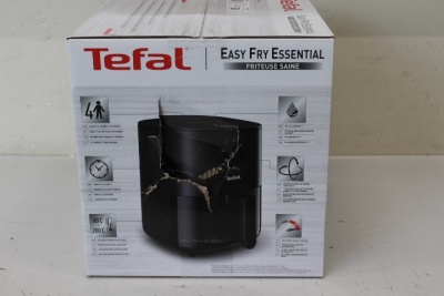 SALE OUT. Tefal EY130815 Essential Fryer, 3.5 L, Black | TEFAL Fryer | Essential EY130815 | Power 1400 W | Capacity 3.5 L | Black | DAMAGED PACKAGING, SCRATCHES ON BACK