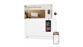 Mill WiFi Panel Heater | PA1500WIFI4A | Panel Heater | 1500 W | Suitable for rooms up to 22 m² | White | IPX4