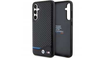 Case BMW BMHCS23FE22NBCK S23 FE S711 black Leather Carbon | BMW