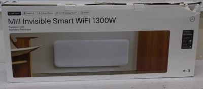 SALE OUT. Mill PA1300WIFI4 Panel Heater with WiFi Gen 4 1300 W Suitable for rooms 15-19 m² White IPX4 | Mill Invisible Smart WiFi Heater | PA1300WIFI4 | Panel Heater | 1300 W | Suitable for rooms up to 15-19 m² | White | DAMAGED PACKAGING, DAMAGED EDGE ON