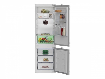 Beko B3BCNA294HS Refrigerator, E, Built-in, Combi, Height 1.775 cm, Fridge 194 L, White | BEKO