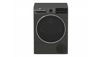 Beko B5T89243M Dryer machine, Freestanding, Front loading, Drying capacity 9 kg, Black