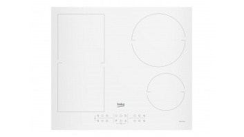 Beko HII64200FMTW Hob, Induction, Width 58cm, 4 cooking zones, Touch control, White | BEKO