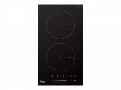 Beko HDI32400TO Hob, Induction, Width 28.8cm, 2 cooking zones, Touch control, Black | BEKO