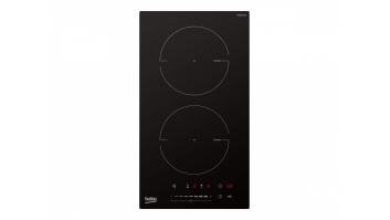 Beko HDI32400TO Hob, Induction, Width 28.8cm, 2 cooking zones, Touch control, Black | BEKO
