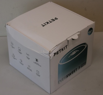 SALE OUT. Petkit P4108 Eversweet 3 Pro (Wireless Pump) (W4X) | PETKIT Smart Pet Drinking Fountain | Eversweet 3 Pro (Wireless Pump) | Capacity 1.35 L | Filtering | Material Stainless Steel, ABS | White | DAMAGED PACKAGING