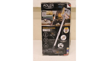 SALE OUT. | Adler | Vacuum Cleaner | AD 7036 | Corded operating | Handstick and Handheld | 800 W | - V | Operating radius 7 m | Yellow/Grey | Warranty 24 month(s) | DAMAGED PACKAGING