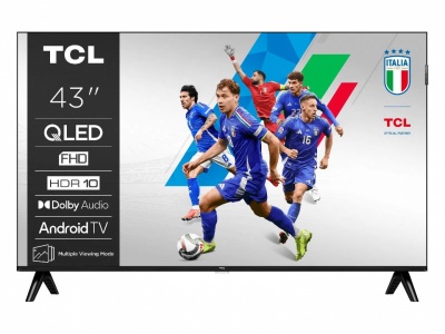 TV Set|TCL|43 "|Full HD|16:9|QLED|43V5C
