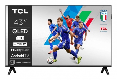 TV Set|TCL|43 "|Full HD|1920 x 1080 pixels|Flat|16:9|QLED|43V5C