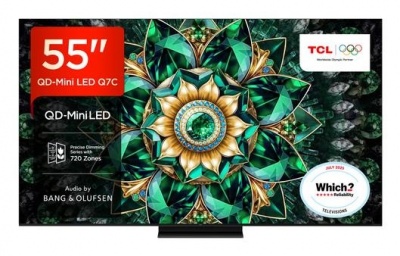 TV Set|TCL|55 "|4K Ultra HD|3840 x 2160 pixels|Flat|16:9|QD-Mini LED|55Q7C