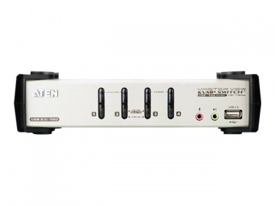 ATEN CS1734B - KVM / audio / USB switch - 4 ports | Aten