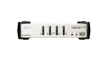 ATEN CS1734B - KVM / audio / USB switch - 4 ports | Aten