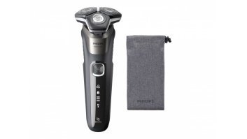 Philips Shaver | S5887/10 Series 5000 | Operating time (max) 60 min | Wet & Dry | Lithium Ion | Gray