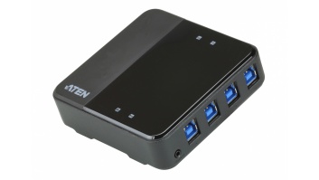 Aten 4x4 USB 3.2 Gen1 Peripheral Sharing Switch | US434