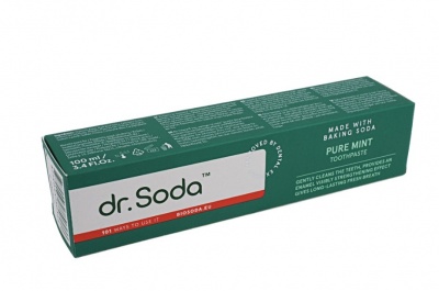 Soda | Toothpaste "Pure Mint", 100 ml | dr. Soda