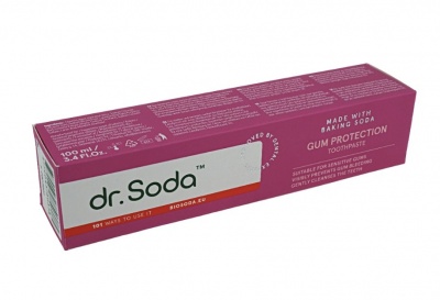 Soda | Toothpaste "Gum protection", 100 ml | dr. Soda