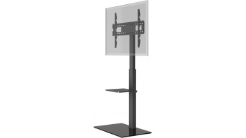 Goobay Floor stand | TV Floor Stand Basic, Size L | Swivel | 37-70 " | Maximum weight (capacity) 40 kg | Black