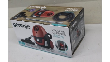 SALE OUT. Gorenje VCEB11CXRII Vacuum Cleaner, Bagged, Power 800 W, Dust Container 2 L, Working Radius 15 m, Red | Gorenje Vacuum cleaner | VCEB11CXRII | Bagged | Power 800 W | Dust capacity 2 L | Red | DAMAGED PACKAGING