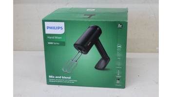 SALE OUT. Philips Mixer HR3781/10, 500 Series, Black, Hblend | Philips Mixer | HR3781/10 500 Series | Hand Mixer | 500 W | Number of speeds 5 | Turbo mode | Black | DAMAGED PACKAGING, SCRATCHES ON THE STORAGE BAKER