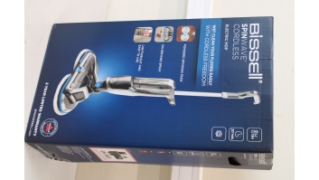 SALE OUT. Bissell SpinWave Cordless MultiFunctional Cleaner | Bissell Mop | SpinWave | Cordless operating | Washing function | Blue/Titanium | 18 V | DAMAGED PACKAGING