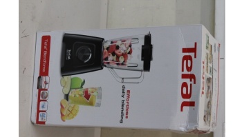 SALE OUT. TEFAL BL420838 Blender, BlendForce, Power 600W, Black | TEFAL Blender | BL420838 BlendForce | Tabletop | 600 W | Jar material Plastic | Jar capacity 1.25 L | Ice crushing | Black | DAMAGED PACKAGING