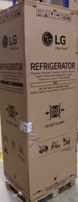 SALE OUT. LG GBV3200DPY Refrigerator, Free-standing, Bottom freezer, D, Height 2.03 m, Net fridge 277 L, Net freezer  110 L, Silver | LG Refrigerator | GBV3200DPY | Energy efficiency class D | Free standing | Combi | Height 203 cm | No Frost system | Frid